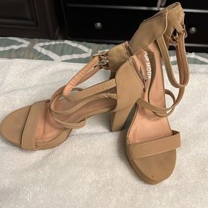 Nude heels